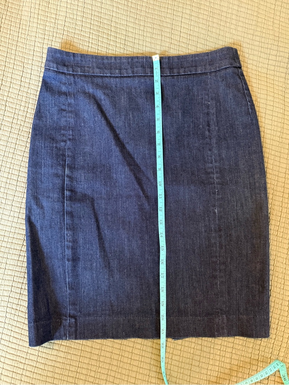 J. Crew Dark Indigo Denim Skirt - vintage